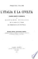 L'Italia e la civiltà