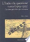 L'Italia e la questione turca, 1919-1923