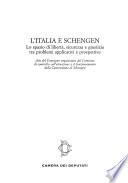 L'Italia e Schengen