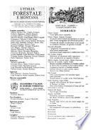 L'Italia forestale e montana