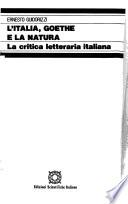 L'Italia, Goethe e la natura