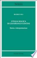 L'Italia magica di Gianfranco Contini