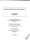 L'Italia musicale, 1847-1859: Keyword-author index