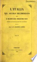 L'Italia nel secolo decimosesto