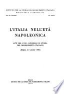 L'Italia nell'età napoleonica