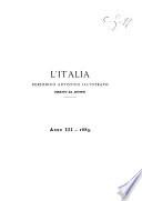 L'Italia periodico artistico illustrato
