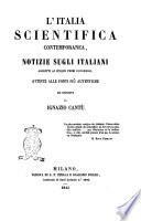 L'Italia scientifica contemporanea