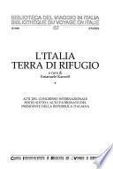 L'Italia terra di rifugio