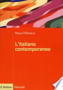 L'italiano contemporaneo