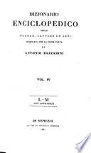 L - M ; Con Appendice