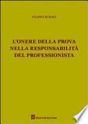 L'onere della prova nella responsabilità del professionista