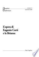 L'opera di Eugenio Corti e la Brianza