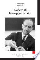 L'opera di Giuseppe Ciribini