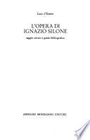 L'opera di Ignazio Silone