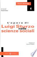 L'opera di Luigi Sturzo nelle scienze sociali