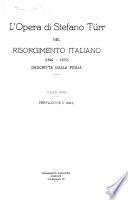 L'opera di Stefano Türr nel Risorgimento italiano (1849-1870)