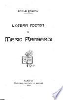 L'opera poetica di Mario Rapisardi