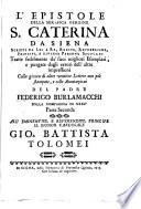 L' opere della serafica Santa Caterina da Siena nuovamente pubblicate da Girolamo Gigli. Tomo primo [-quarto]