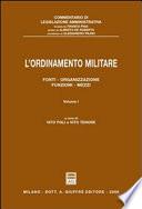 L'ordinamento militare