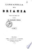L'orfanella della Brianza storia del secolo 17. narrata da Bassano Finoli