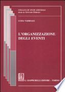 L'organizzazione degli eventi