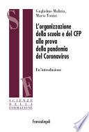 L'organizzazione della scuola e del Cfp alla prova della pandemia del Coronavirus