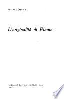 L'originalità di Plauto