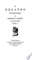 L' Orlando furioso di Lodovico Ariosto con annotazioni