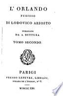 L'Orlando furioso di Lodovico Ariosto