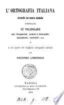 L'ortografia italiana