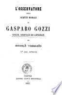 L'osservatore ossia Scritti morali
