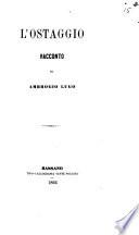 L'ostaggio racconto di Ambrogio Lugo