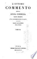 L'ottimo commento della Divina commedia