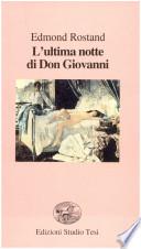 L'ultima notte di Don Giovanni