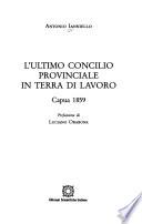 L'ultimo concilio provinciale in Terra di Lavoro