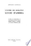 L'ultimo dei romantici, Lucio d'Ambra