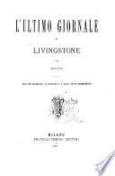 L'ultimo giornale di Livingstone 1866-1873