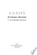 L'Unità di Gaetano Salvemini
