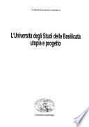 L'Università degli studi della Basilicata
