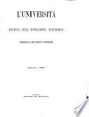 L'università
