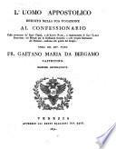 L'uomo appostolico istruito nella sua vocazione al confessionario (etc.) Edizione decimaquarta
