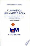 L'urbanistica nella Mitteleuropa
