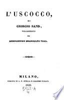 L'Uscocco volgarizzato per Bernardino Branzolfo Toja