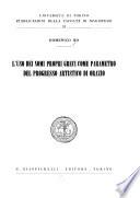 L'uso dei nomi propri greci come parametro del progresso artistico di Orazio
