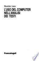 L'uso del computer nell'analisi dei testi