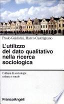 L'utilizzo del dato qualitativo nella ricerca sociologica