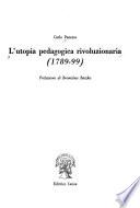 L'utopia pedagogica rivoluzionaria (1789-99)