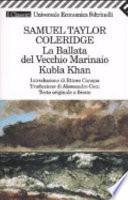 La ballata del vecchio marinaio Kubla Khan