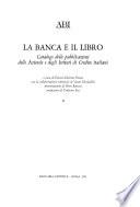 La banca e il libro