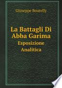 La Battagli Di Abba Garima
